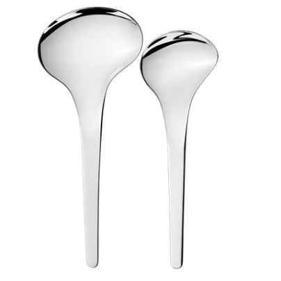 SERVERINGSSKJEER STÅL 2PK GEORG JENSEN