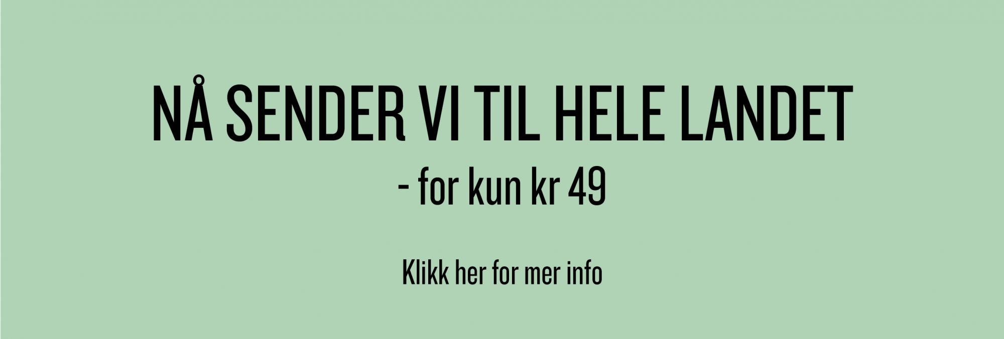 frakt_nå_49_grønn_banner