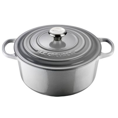 JERNGRYTE RUND 26 5,3L MIST GRAY LE CREUSET