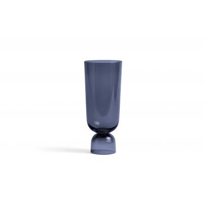 Hay Bottoms Up Vase Navy Blue