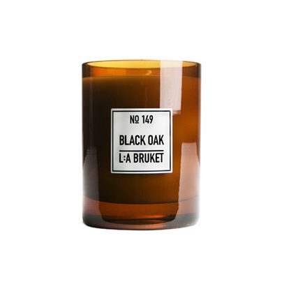 149 duftlys black oak 260g LA Bruket