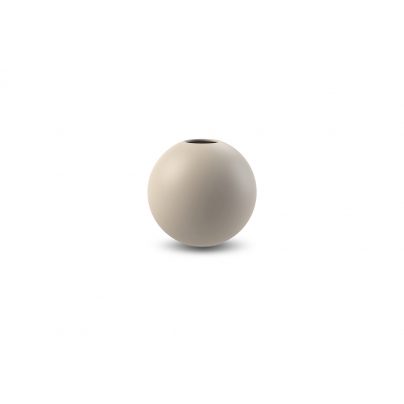 BALL VASE 10CM SAND COOEE