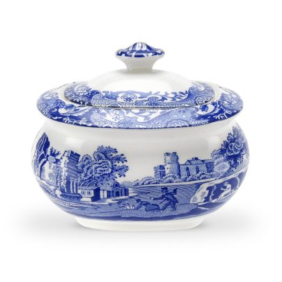 BLUE ITALIAN SUKKERSKÅL M/LOKK 0,25L SPODE